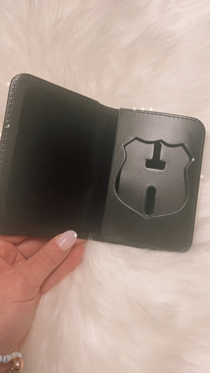 Upcycled GG NYPD Shield Holder – I'm in Luxe