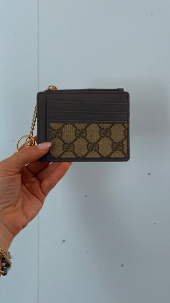 Louis Vuitton Upcycled Card Holder Keychain - $80 New With Tags