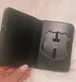 Upcycled LV Police Shield Holder